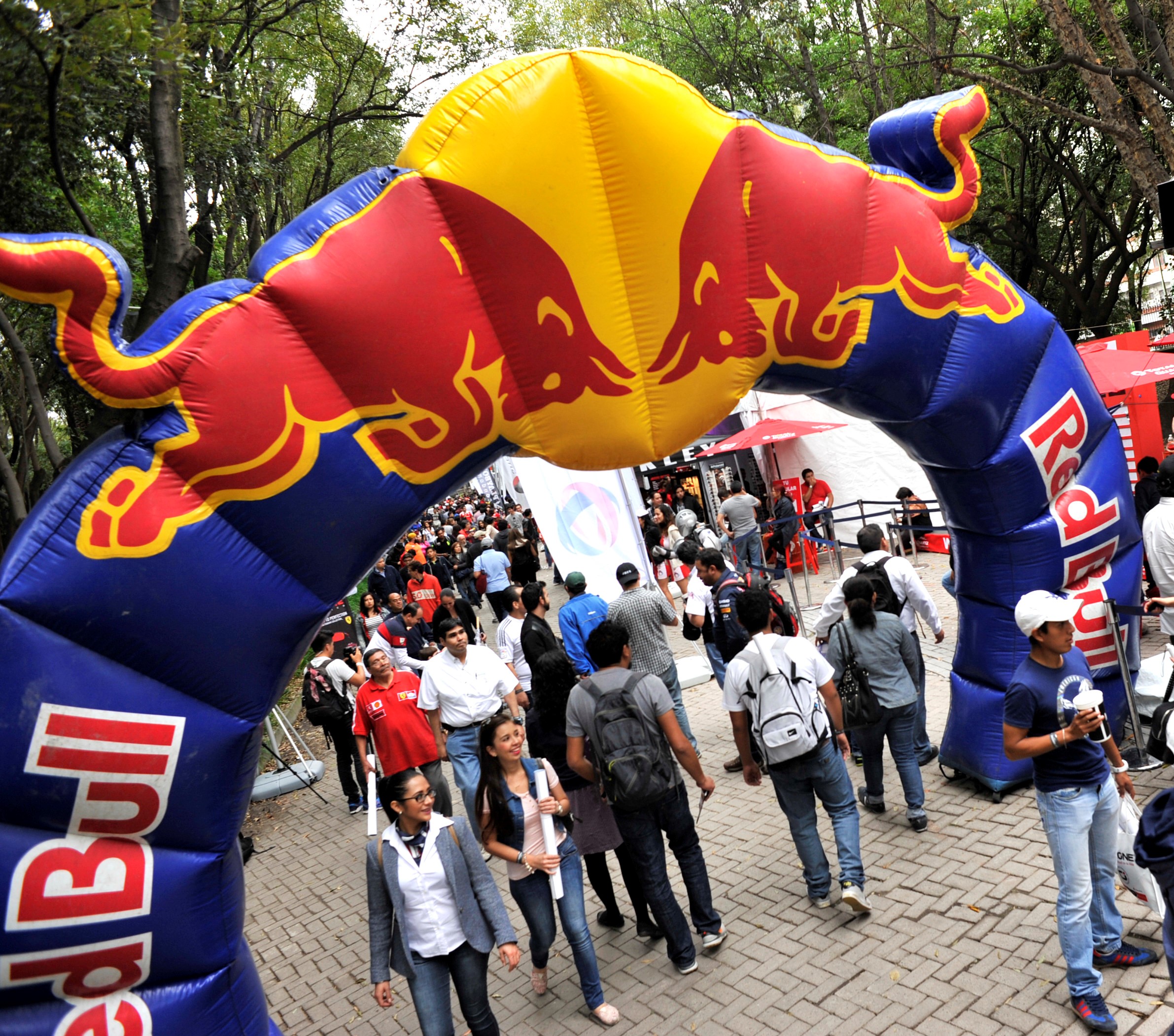 Inflable Arco Red Bull